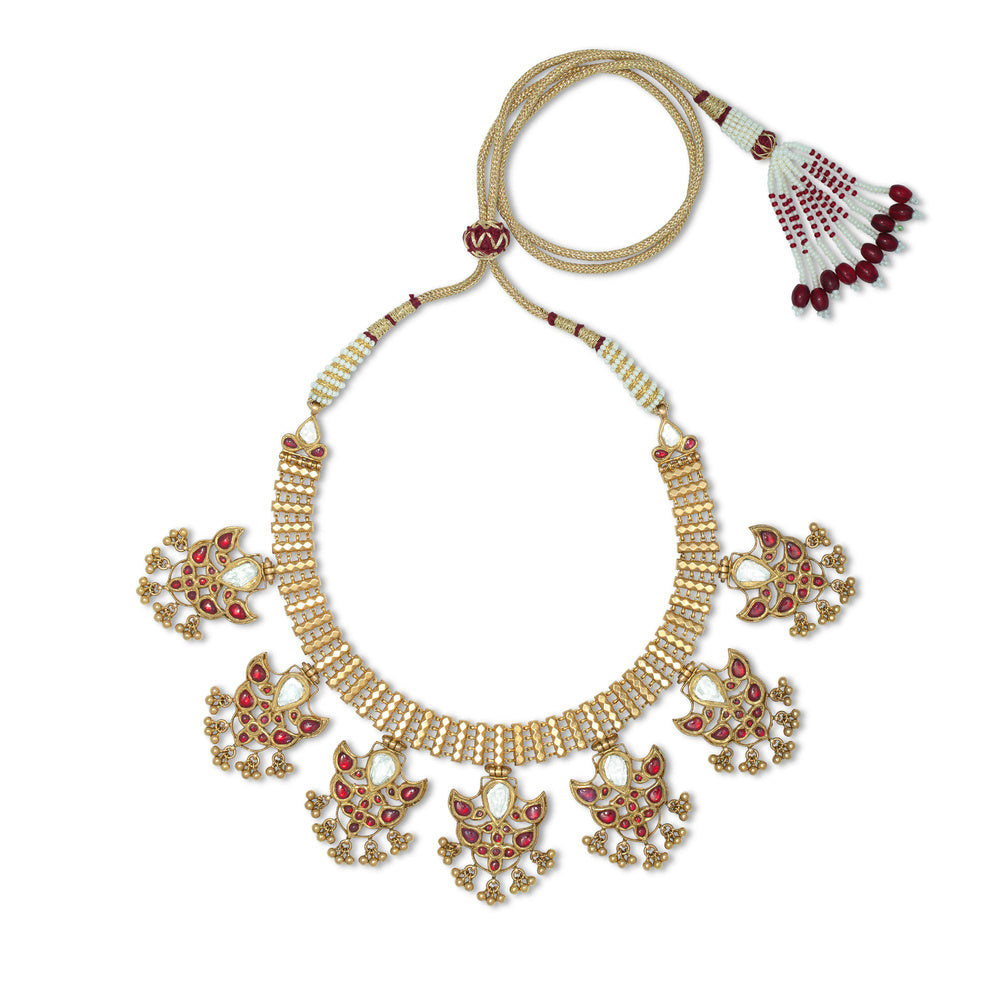 Regal Crest Necklace Set Devam