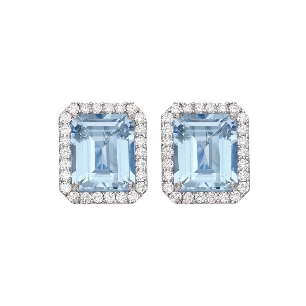 Sky Blue Topaz Candy Earrings Devam