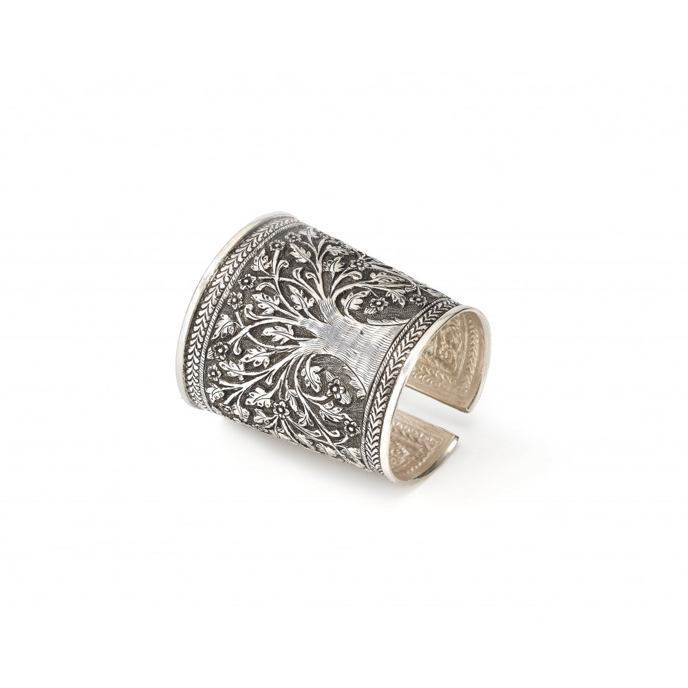 Sterling Silver Tree Bangle Bracelet Devam