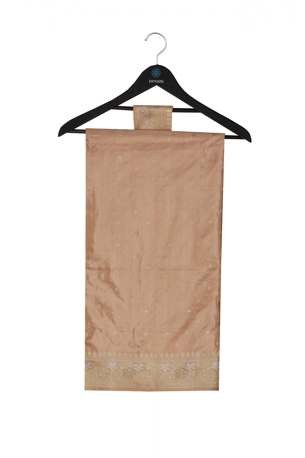 Sunflower Brocade Handloom Silk Banarasi Saree Devam