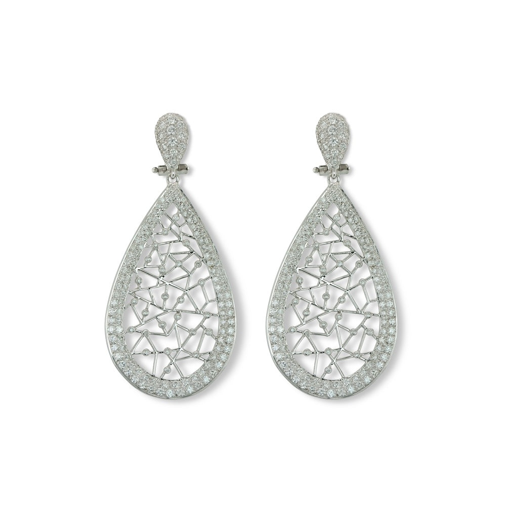 "Stained Glass" Diamond Earrings Devam