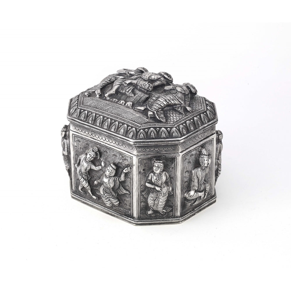 Sterling Silver Filigree Box Devam