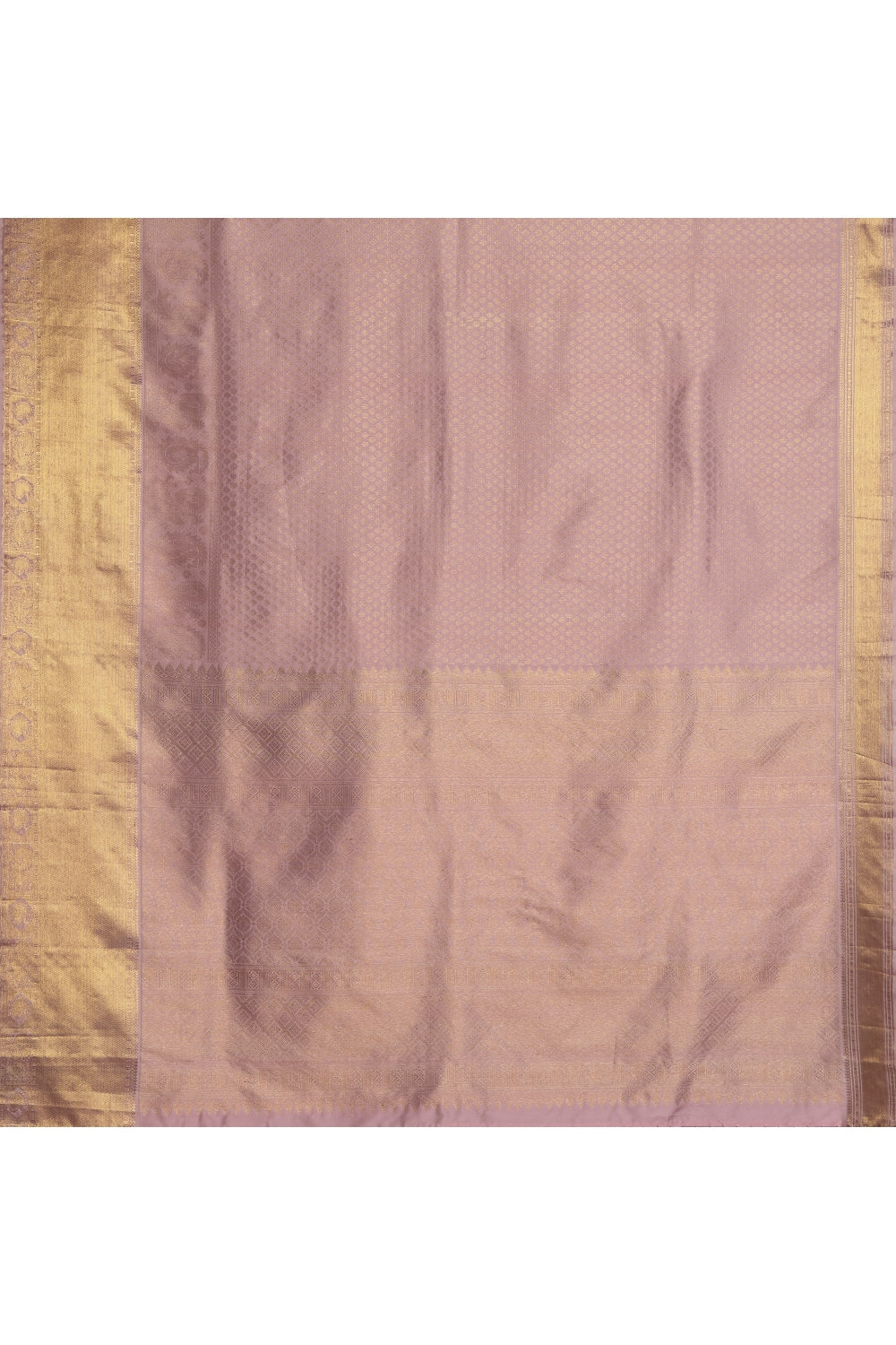 Light Purple Silk Kanjeevaram Saree Devam