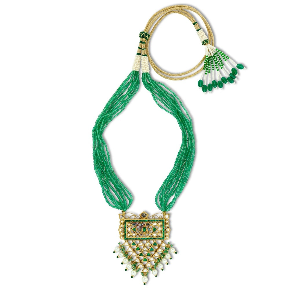 Emerald Necklace Set Devam