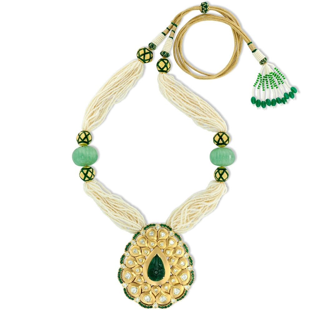 Emerald Dream Necklace Set Devam