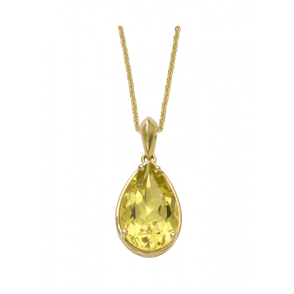 Lemon Citrine Candy Pendant Devam