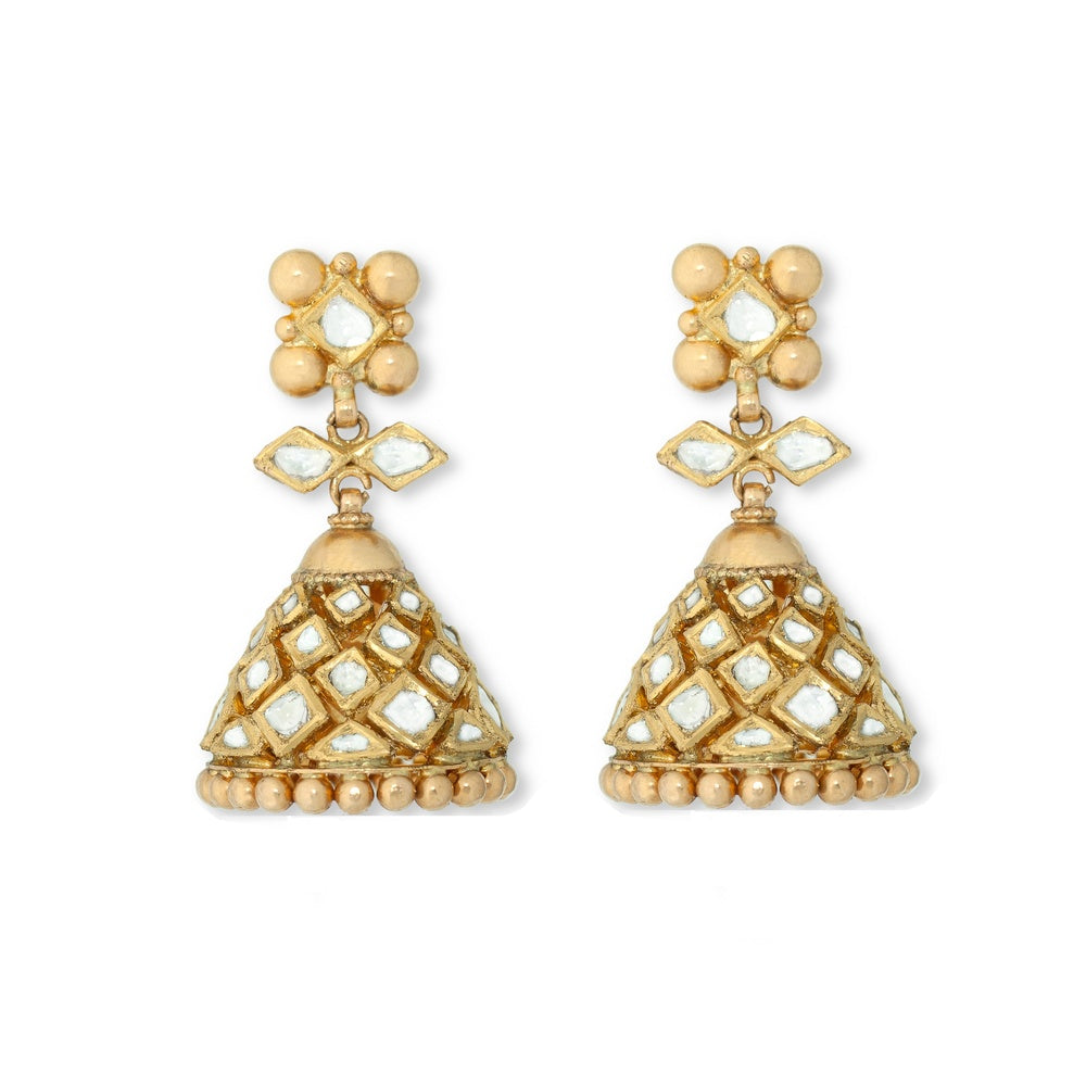 Dancing Skirt Jhumka Earrings Devam